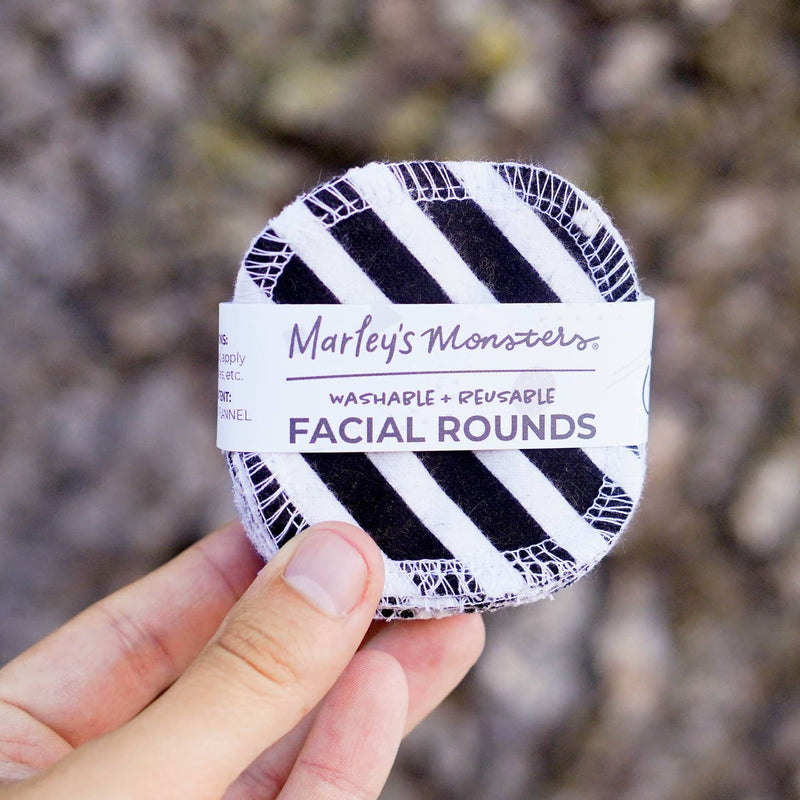 Reusable Facial Rounds (5 pack) - Honua Hawaiian Skincare